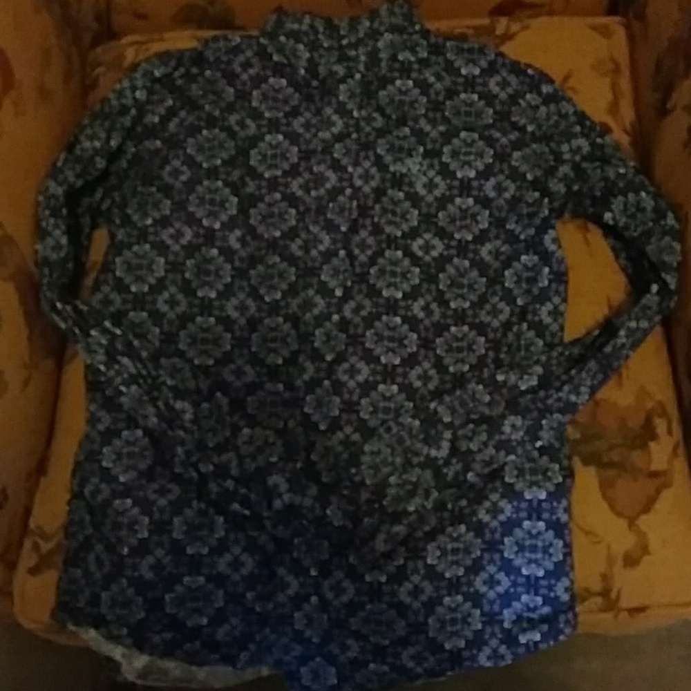 Boys Ariat long sleeve western shirt.